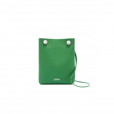 LOEWE PEBBLE POUCH IN SMOOTH CALFSKIN CANBSPPX01 (17*21.5*7cm)